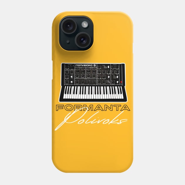 Formanta Polivoks Russian Analog Synth Phone Case by DankFutura