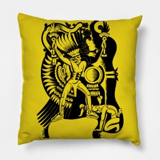 Mayan Warrior Pillow