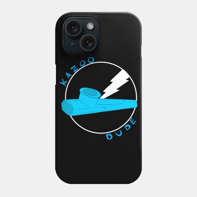 Kazoo Dude (Light Blue) Phone Case by YoNemu