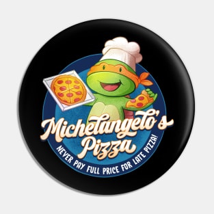Michelangelo's Pizza Pin