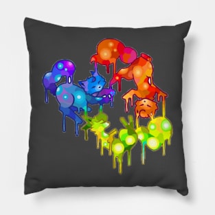 Drippy Cats Pillow