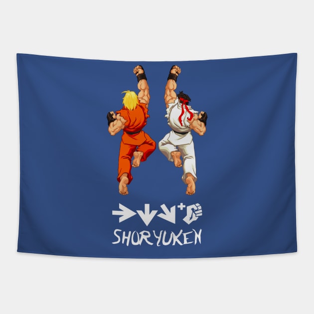 Shoryuken Tapestry by allysontx