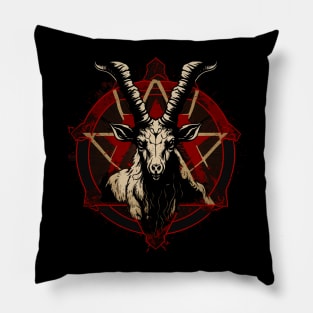 Satanic Goat Baphomet Pillow