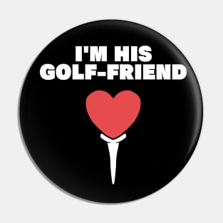 im his golf friend funny golf player golfing design for golf players and golfers Pin