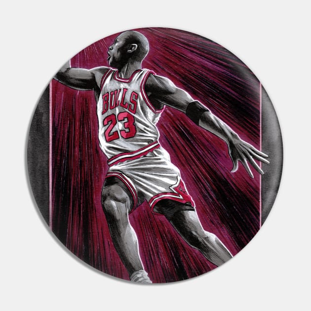 Michael Jordan Pin by Jomeeo