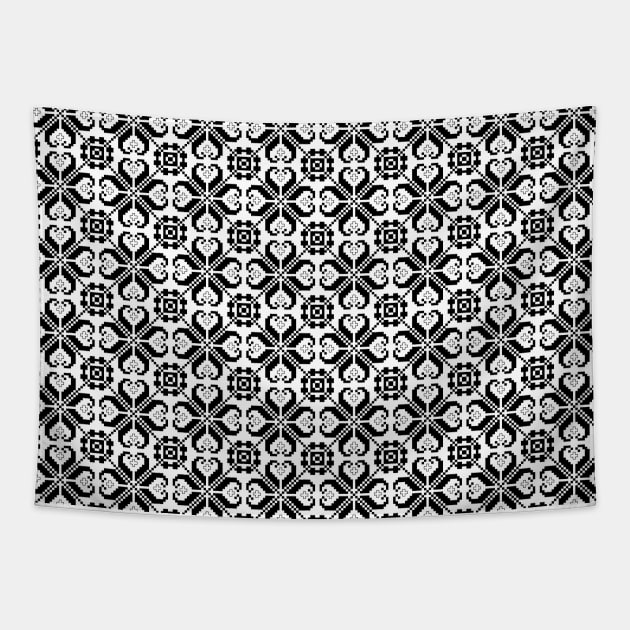 Geometric Ornament Tapestry by faiqawaheed