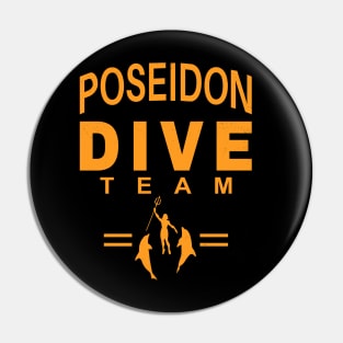 Poseidon Dive Team Pin