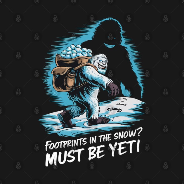 Mystical Trek - Yeti's Winter Wanderlust by WEARWORLD