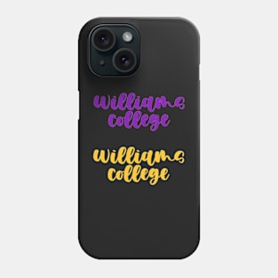 williams college duo print Phone Case