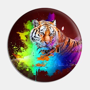 Colorburst tiger Pin