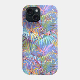 Tropical mood under the cornflower blue sky Phone Case