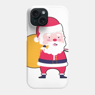 santa giving gifts Phone Case