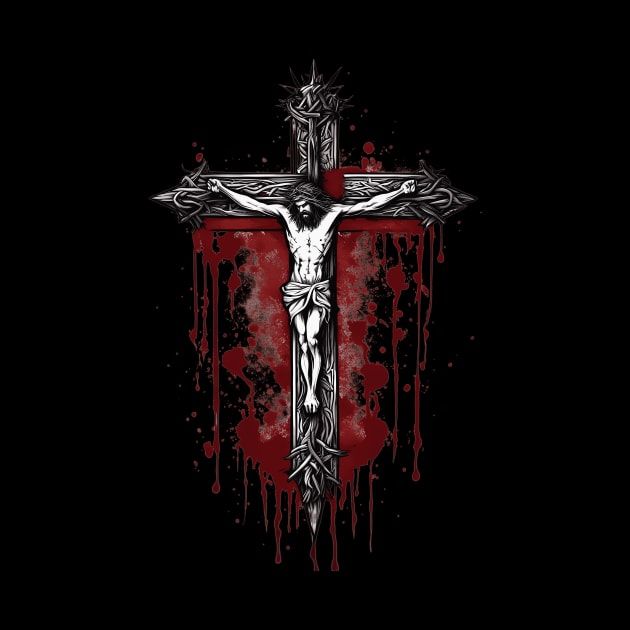 Crucifixion Wounds of Jesus Christ by animegirlnft