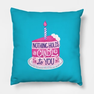 Cute Birthday Cake Slice Pillow