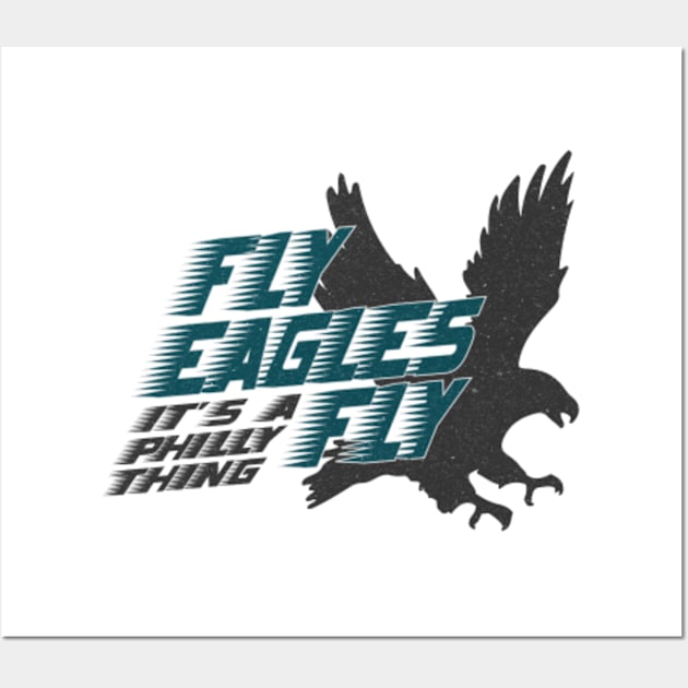 It's A Philly Thing Old School Bird - Philadelphia Eagles Football -  Sticker