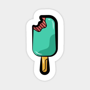 Bitten-off Popsicle Magnet