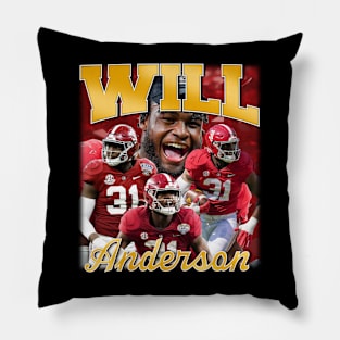 Vintage Will Anderson Retro Pillow