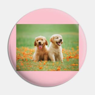 Puppies Pin