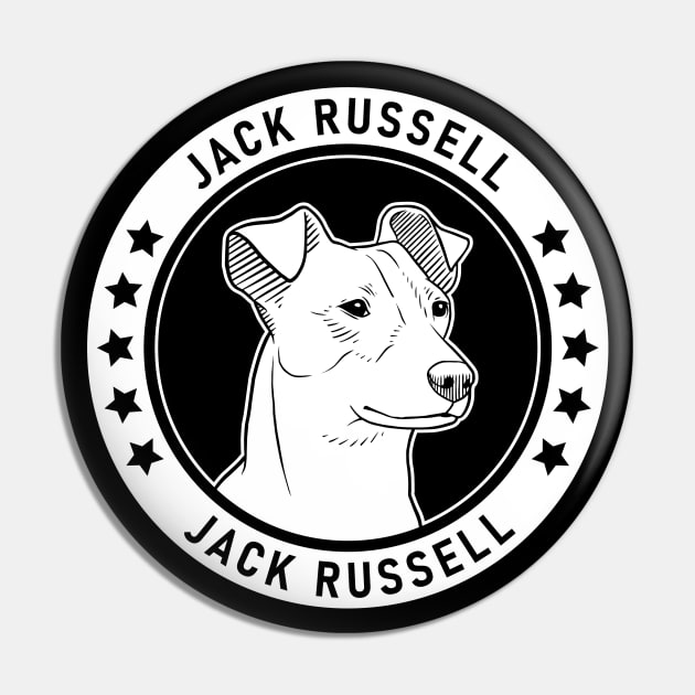 Jack Russell Fan Gift Pin by millersye