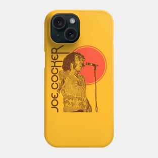 Joe Cocker // Feelin' Alright Retro 70s FanArt Design Phone Case