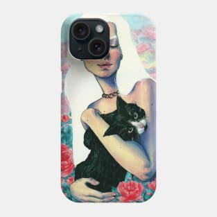 Freyja & Van Gogh en Fólkvanger Phone Case