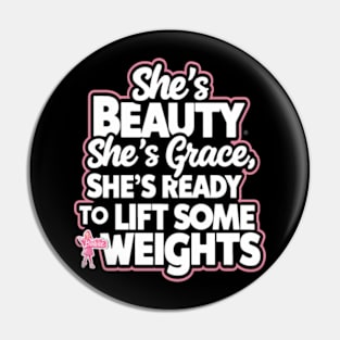 She's Beauty, She's Grace, She's Ready to lift some weights. Pin