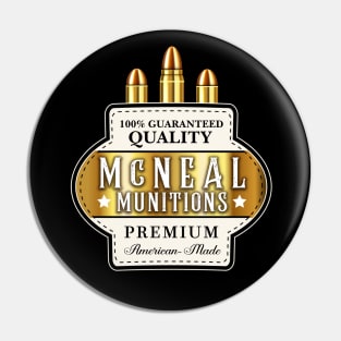 McNeal Munitions Shield Pin