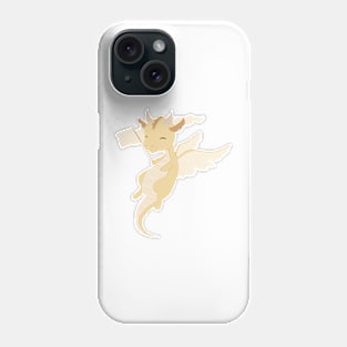 dragon - yellow Phone Case