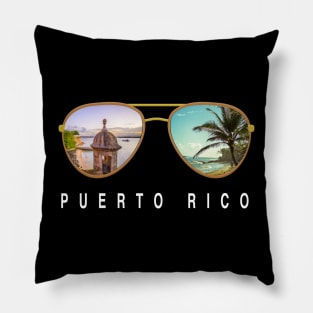 Puerto rico Sunglasses Pillow