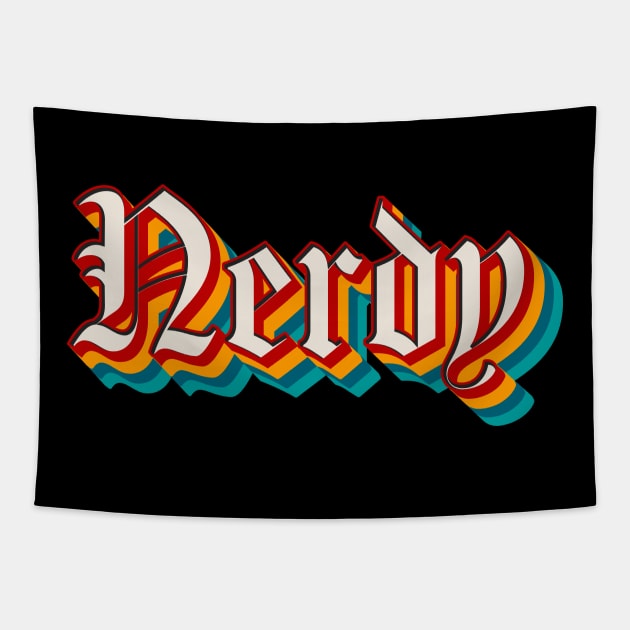 Nerdy Tapestry by n23tees