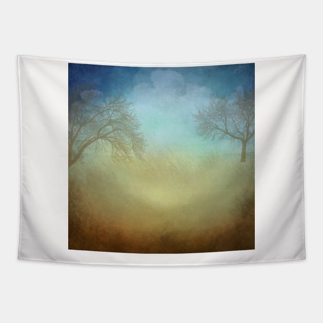 Tree Design Neck Gator Tree Landscape Tree Tapestry by DANPUBLIC