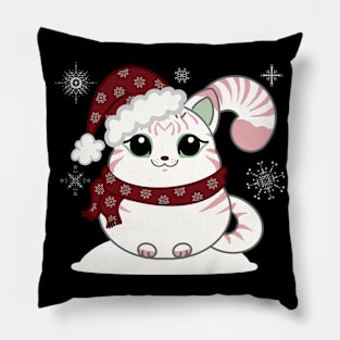 Peppermint Kitty Pillow