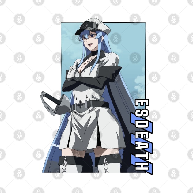 Akame ga kill - Esdeath by SirTeealot