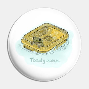 Toadysseus adventure - blue version Pin