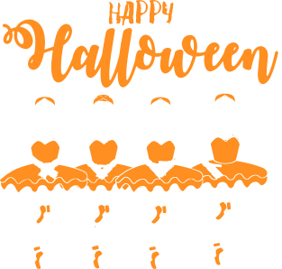Happy Halloween Dancing Ballet Skeleton Ballerina Magnet