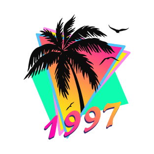 1997 Tropical Sunset T-Shirt