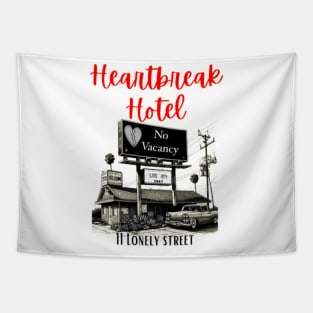 Heartbreak hotel Tapestry