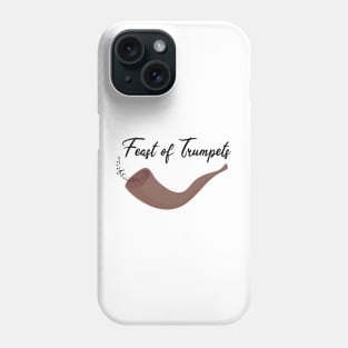 Feast of Trumpets, Yom Teruah, Rosh Hashanah Shofar Phone Case