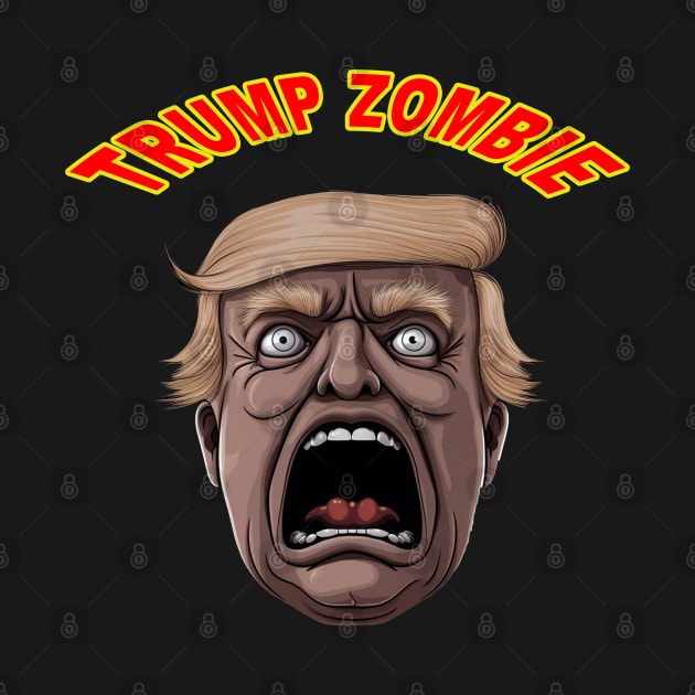 Trump Zombie 2024 by Dysfunctional Tee Shop