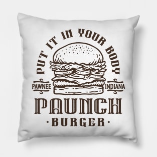 Paunch Burger Pillow