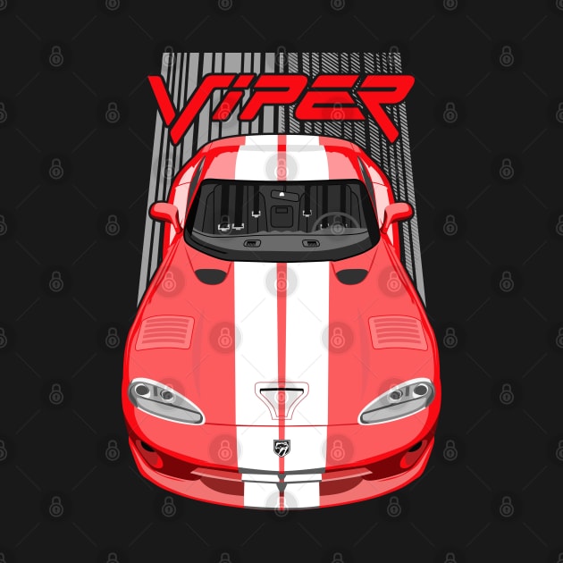 Viper SR II-1996-2002-red and white by V8social