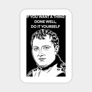 NAPOLEON quote .1 - ink portrait Magnet