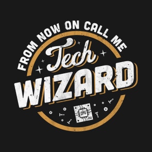 Tech Wizard - IT Support & Computer Repair T-Shirt