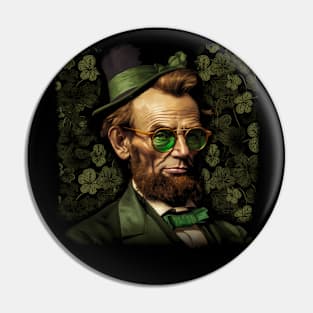 Abraham Lincoln: Irish at Heart! Pin