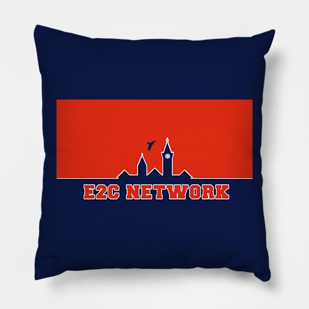 Auburn Skyline - E2C Network Pillow by E2CNetwork