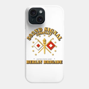 592d Signal Company - Berlin Brigade Phone Case