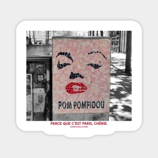 Paris, Pom Pompidou Magnet