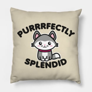 Perfectly Splendid Kawaii Cat Pillow