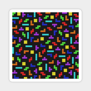 Tetris Pattern Magnet