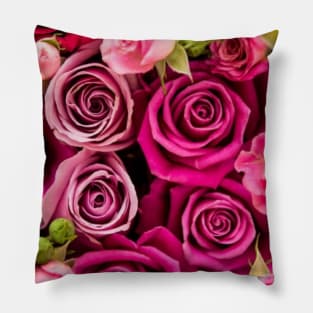 Flowers valentine’s Day Pillow